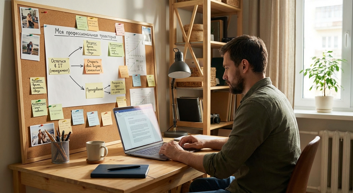 Оценка альтернативных профессиональных направлений и возможностей